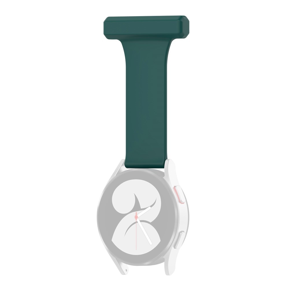 Orologi da infermiere in silicone Samsung Galaxy Watch 6 Classic 47mm verde scuro