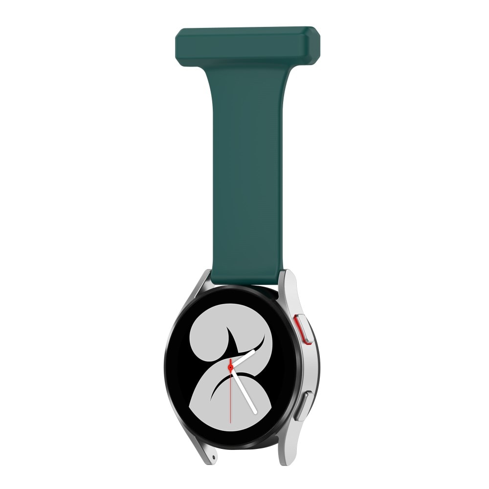 Orologi da infermiere in silicone Samsung Galaxy Watch 4 Classic 42mm verde scuro