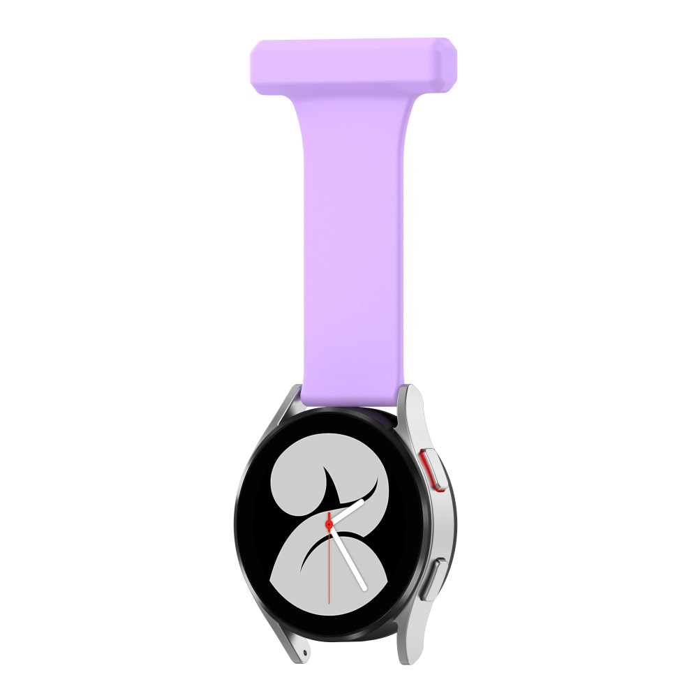 Orologi da infermiere in silicone Samsung Galaxy Watch 4 Classic 42mm viola