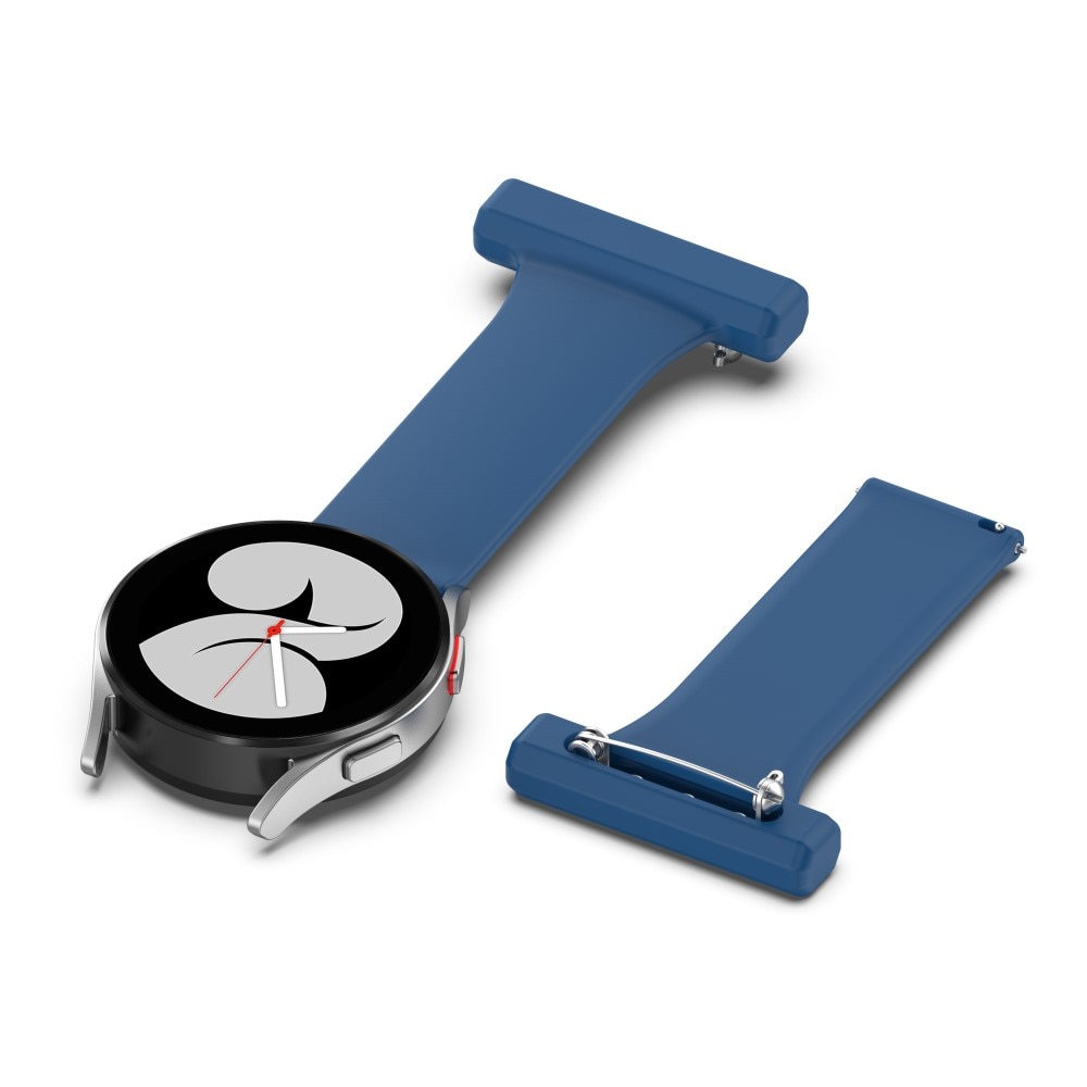 Orologi da infermiere in silicone Samsung Galaxy Watch 4 44mm blu