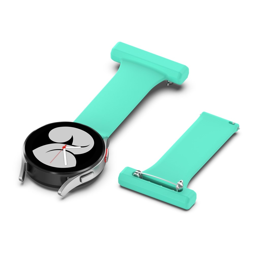Orologi da infermiere in silicone Samsung Galaxy Watch 4 40/42/44/46 mm Verde