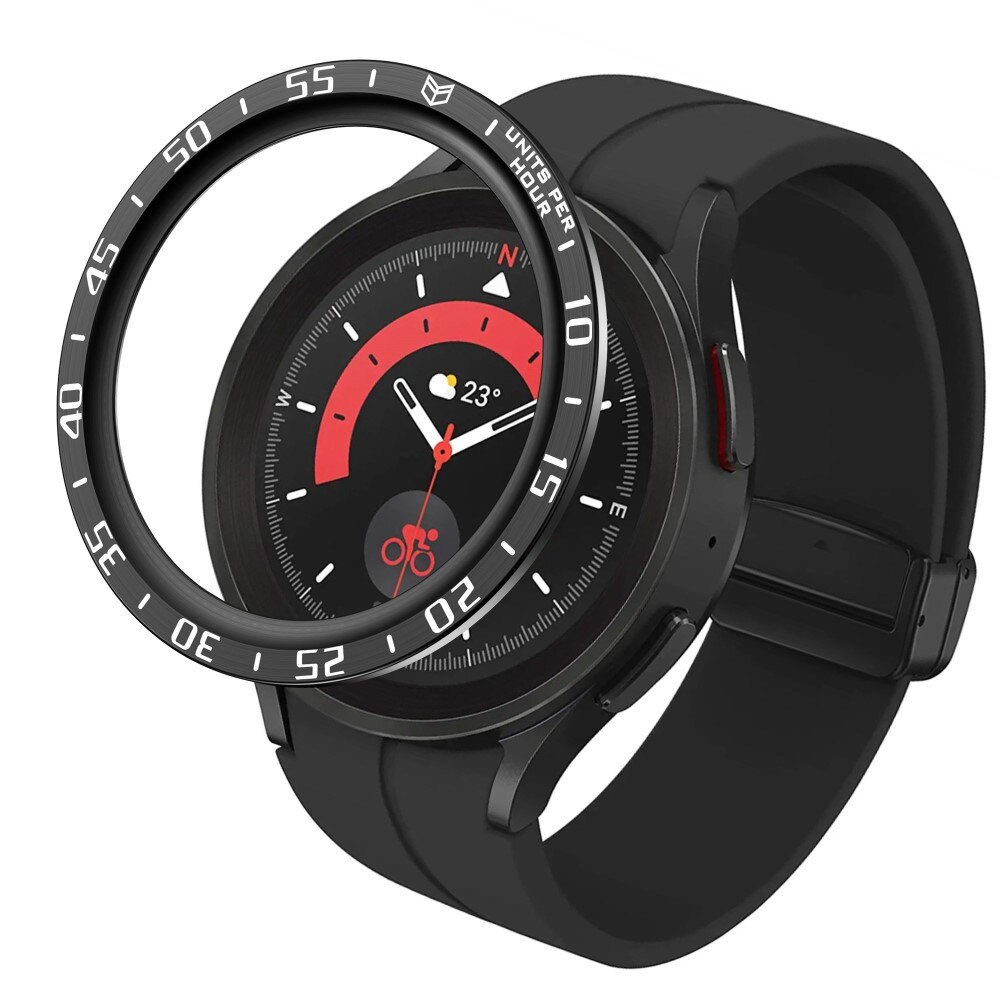 Anello lunetta Samsung Galaxy Watch 5 Pro 45mm Nero