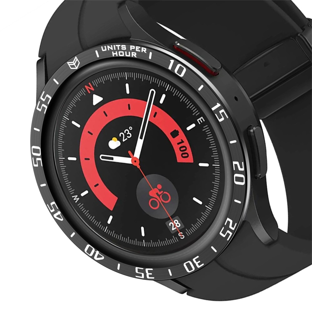 Anello lunetta Samsung Galaxy Watch 5 Pro 45mm Nero