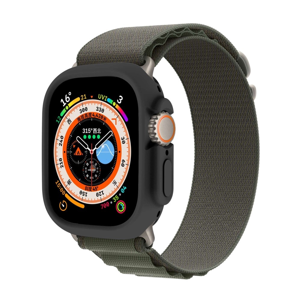 Cover TPU Apple Watch Ultra 49 mm Nero