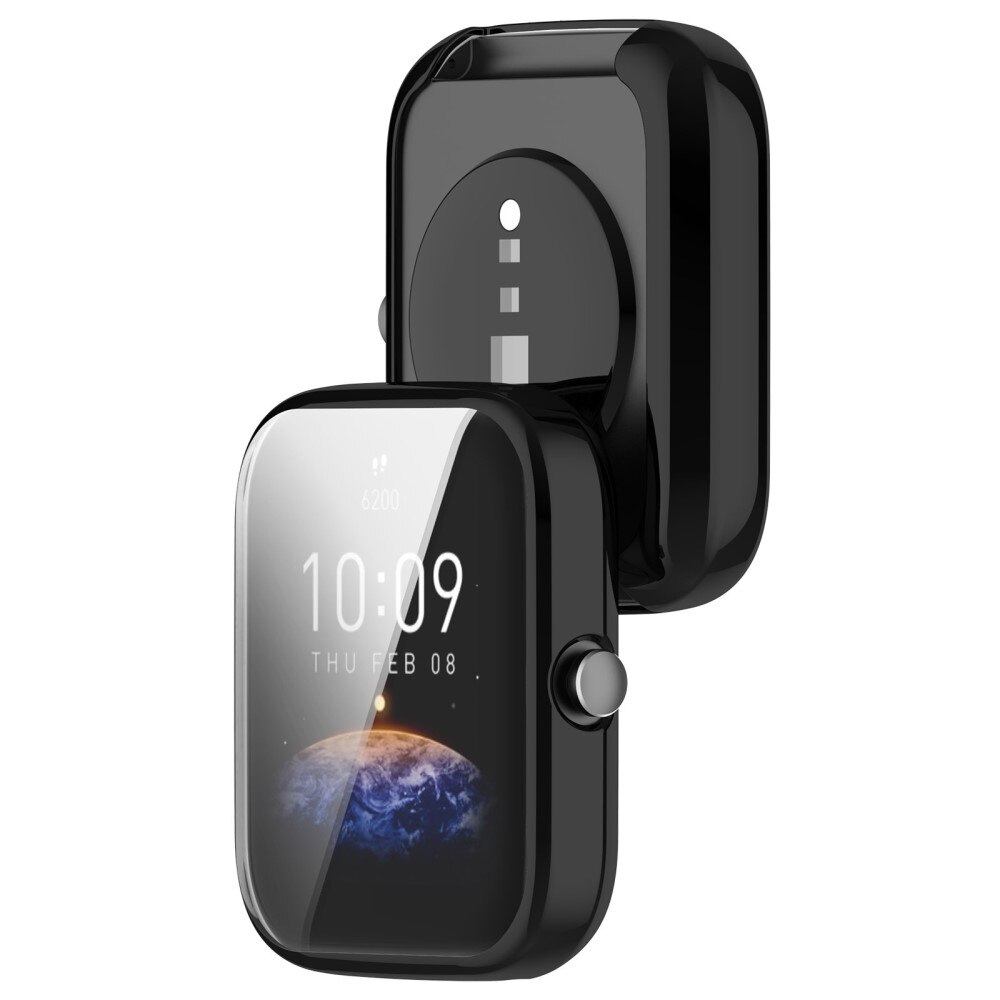 Cover Full Protection Amazfit Bip 3/Bip 3 Pro nero