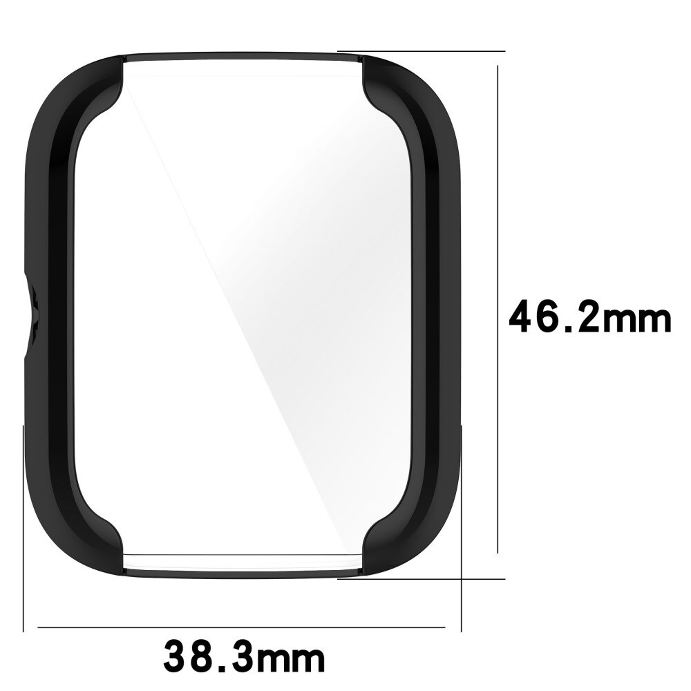 Cover Full Protection Amazfit Bip 3/Bip 3 Pro nero