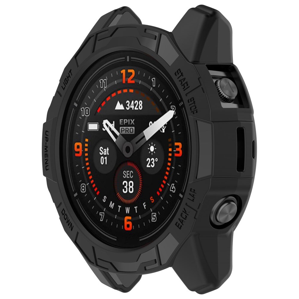 Cover TPU Garmin Epix Pro 42mm Gen 2 nero