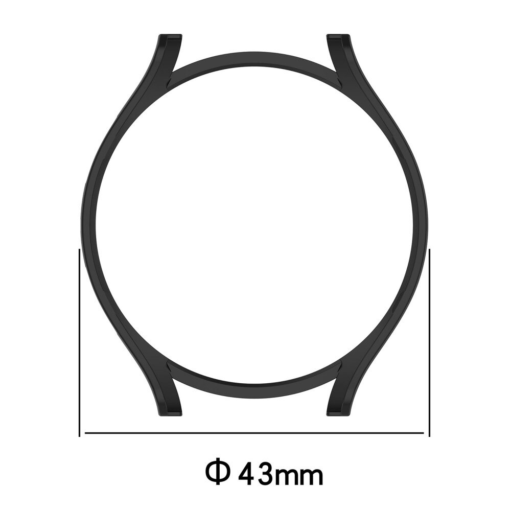 Custodia rigida Samsung Galaxy Watch 6 40mm Nero