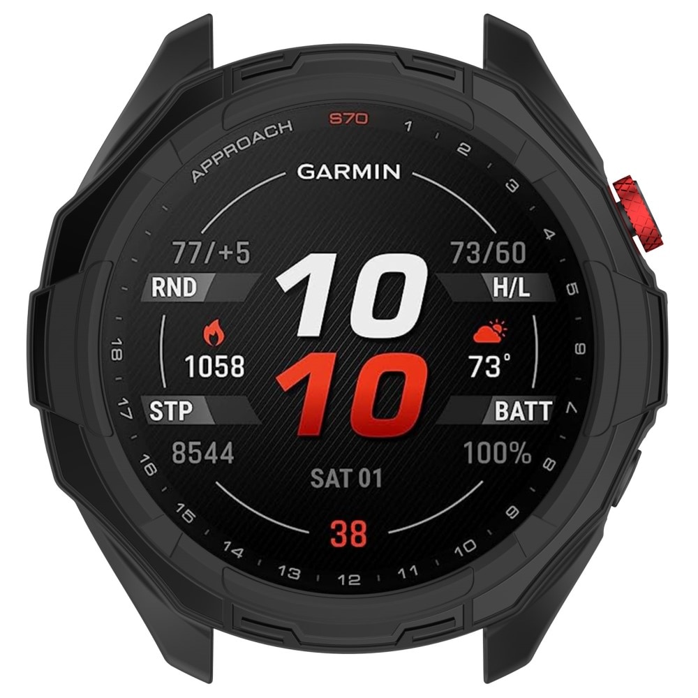 Cover TPU Garmin Approach S70 47mm nero