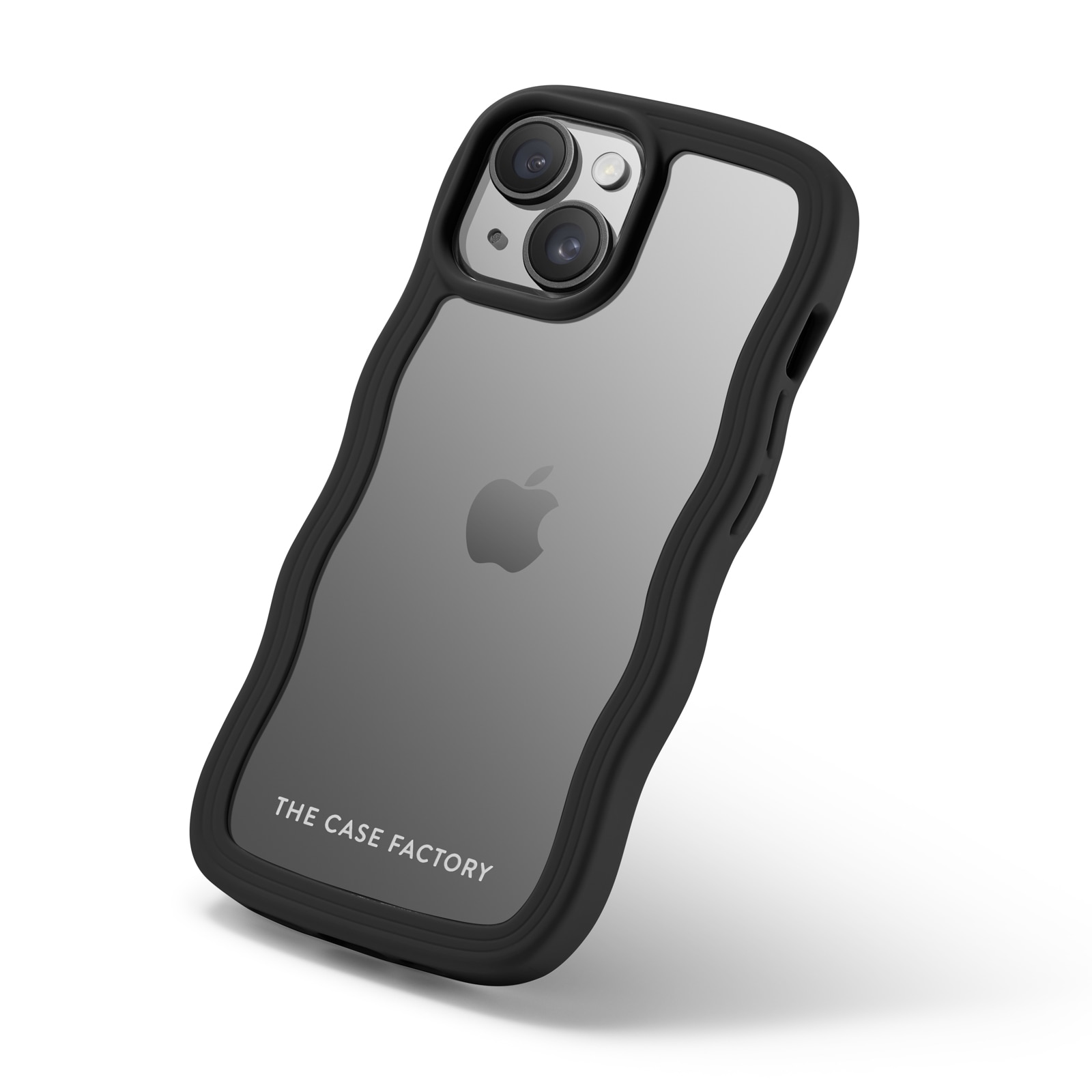 The Wave Case iPhone 15 Nero