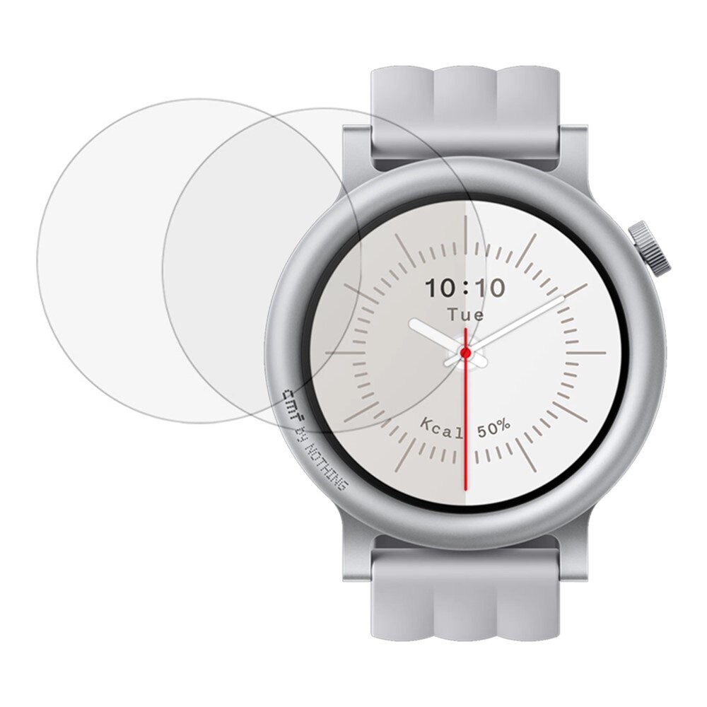 Proteggi schermo in vetro temperato 0.3mm (2 pezzi) CMF by Nothing CMF Watch 3 Pro
