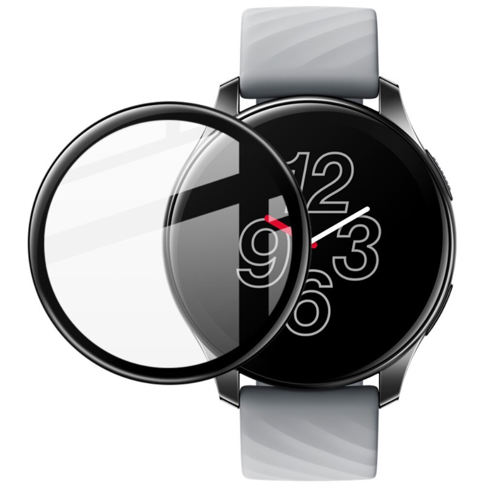 Proteggi schermo plexiglas OnePlus Watch Trasparente/Nero