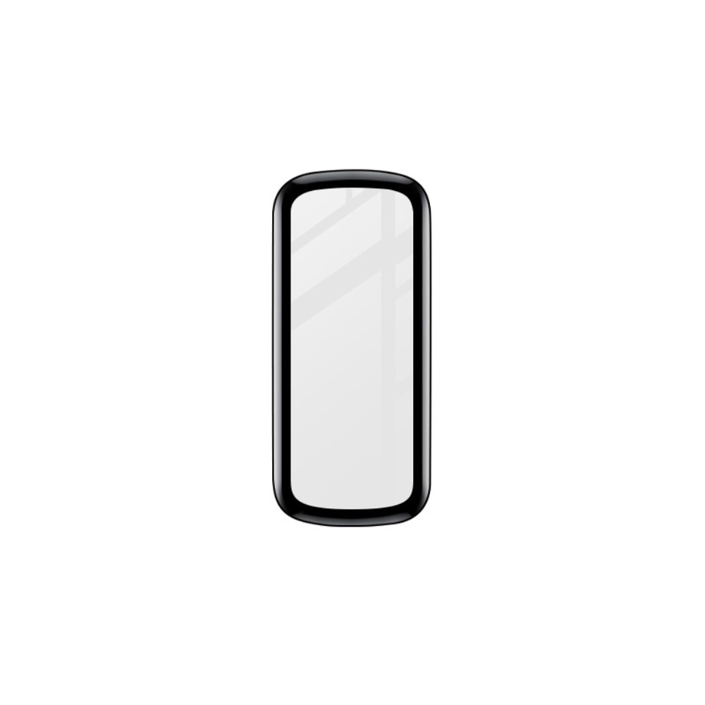 Proteggi schermo plexiglas Fitbit Luxe Trasparente/Nero