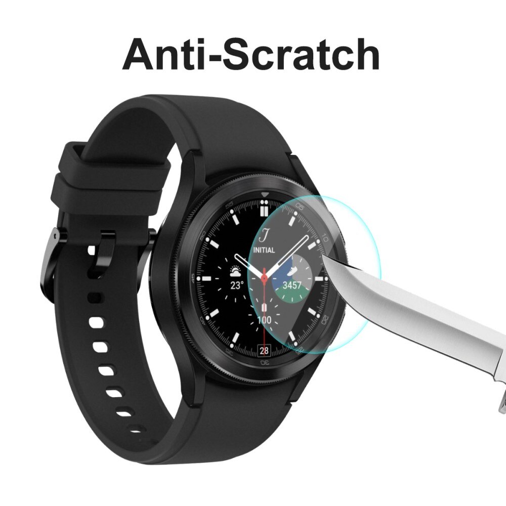 Proteggi schermo in vetro temperato 0.2mm Samsung Galaxy Watch 4 Classic 46mm