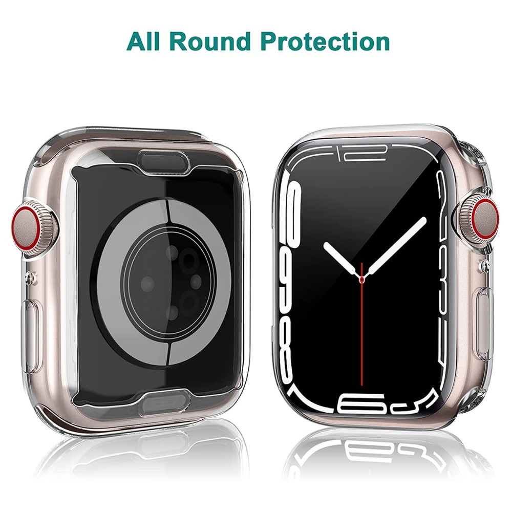 Cover Full Protection Apple Watch 45mm Series 9 Clear