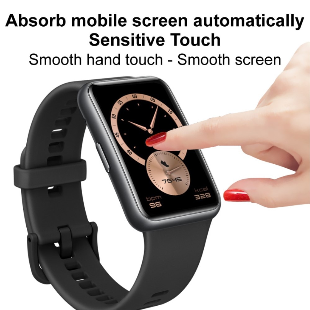 Proteggi schermo plexiglas Apple Watch 45mm Series 8 Trasparente/Nero