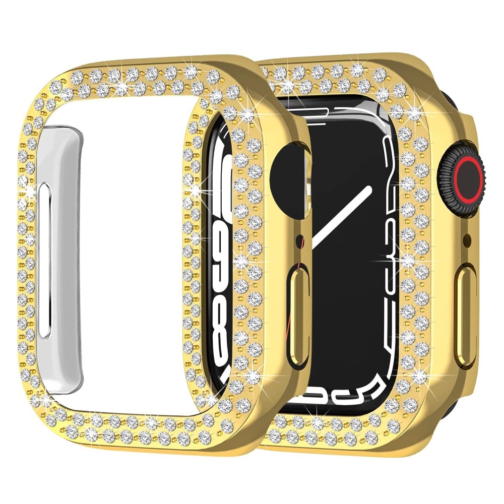 Cover Rhinestone Apple Watch 41mm Series 9 oro