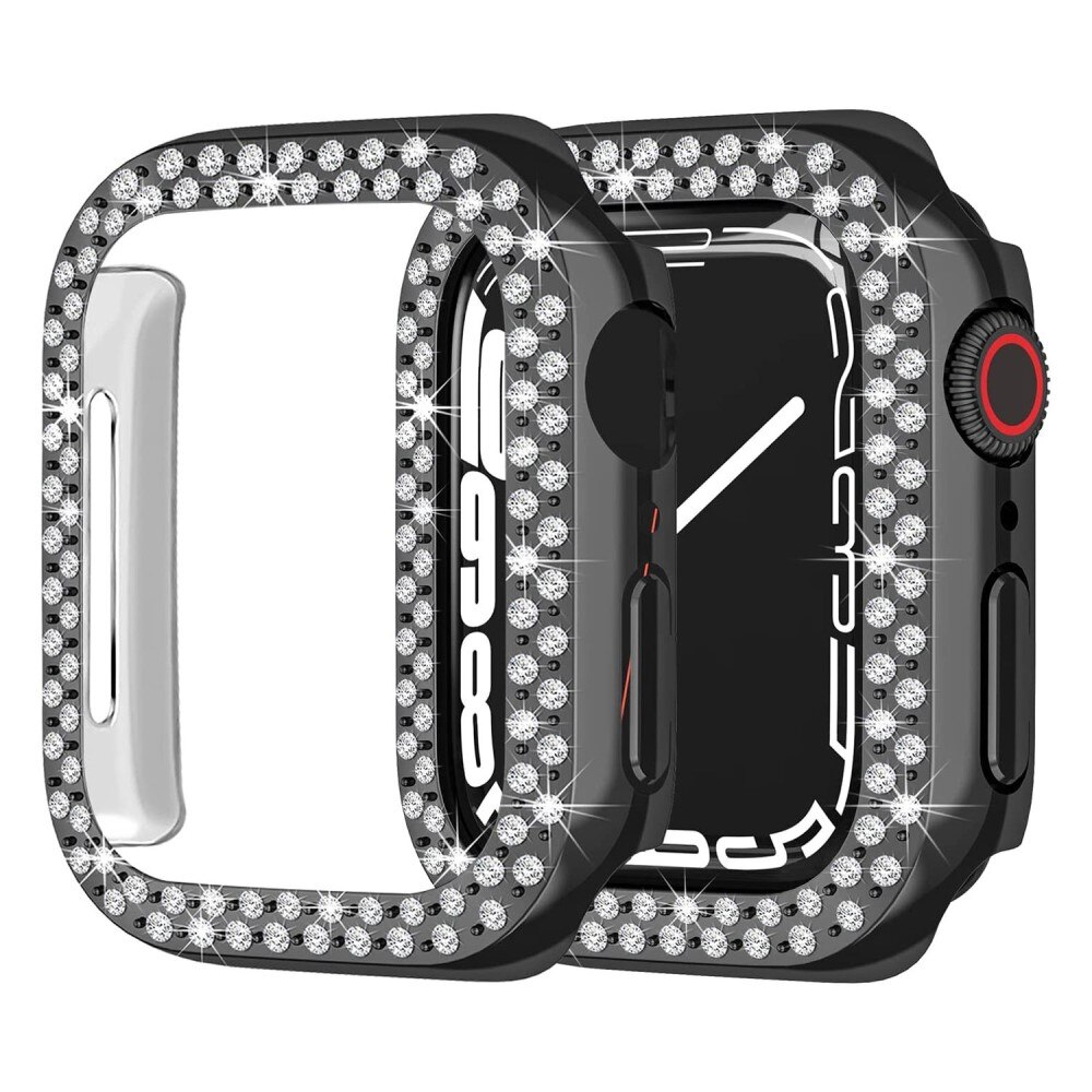 Cover Rhinestone Apple Watch SE 40mm nero