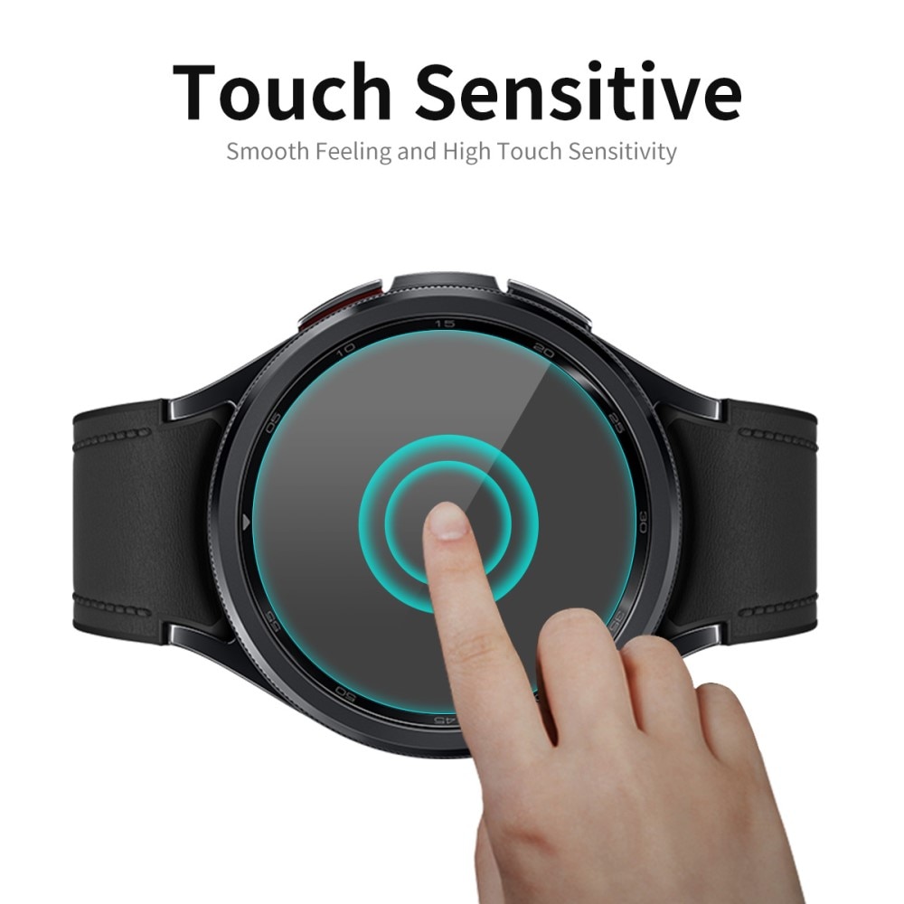 Proteggi schermo in vetro temperato 0.2mm Samsung Galaxy Watch 6 Classic 43mm