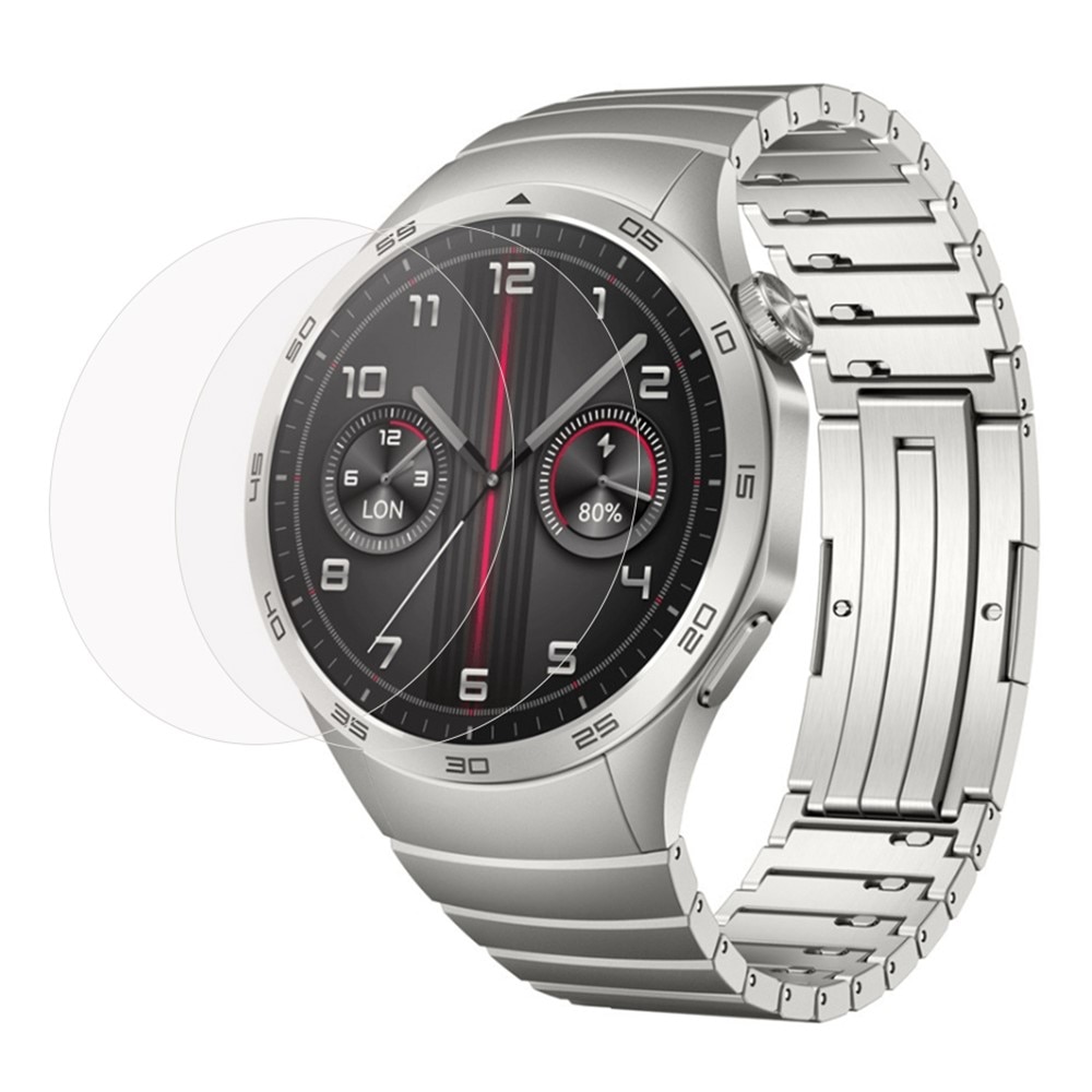 Proteggi schermo in vetro temperato 0.3mm (2 pezzi) Huawei Watch GT 4 46mm