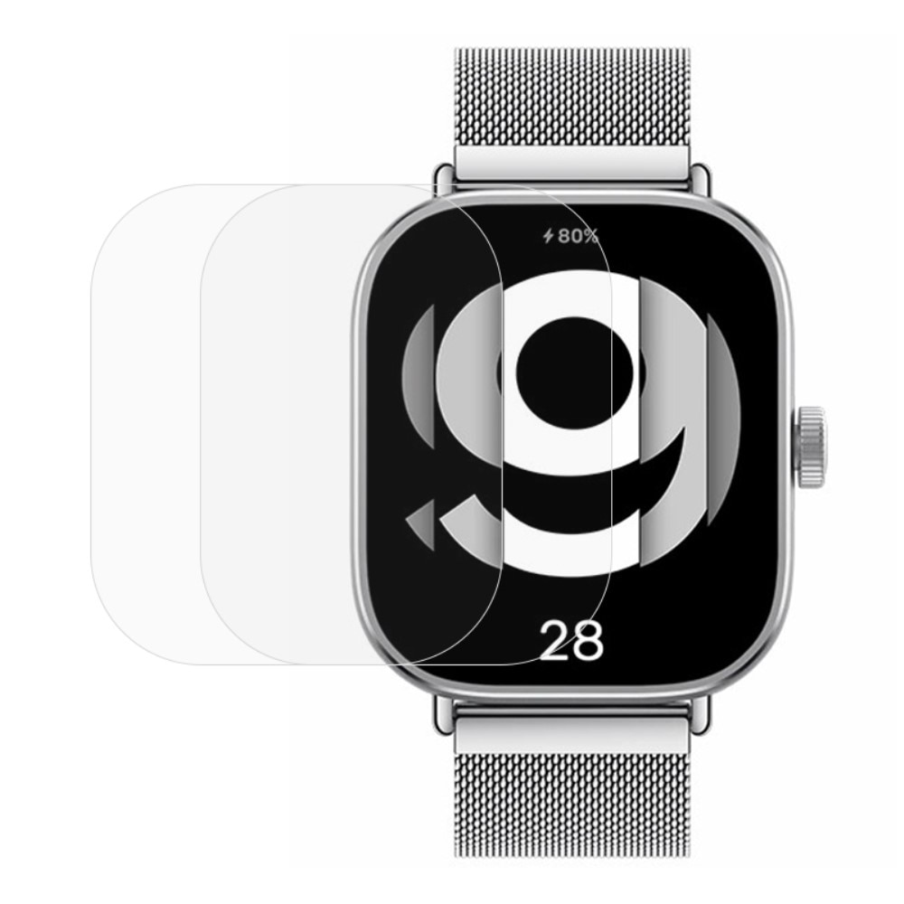 Proteggi schermo in vetro temperato 0.3mm (2 pezzi) Xiaomi Redmi Watch 4