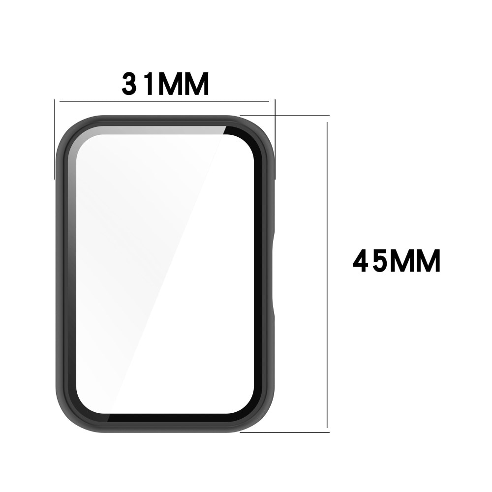 Full Cover Case Samsung Galaxy Fit 3 nero