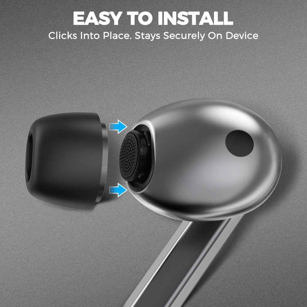 Memory Foam Ear Tips (3-pack) Samsung Galaxy Buds 3 Pro nero
