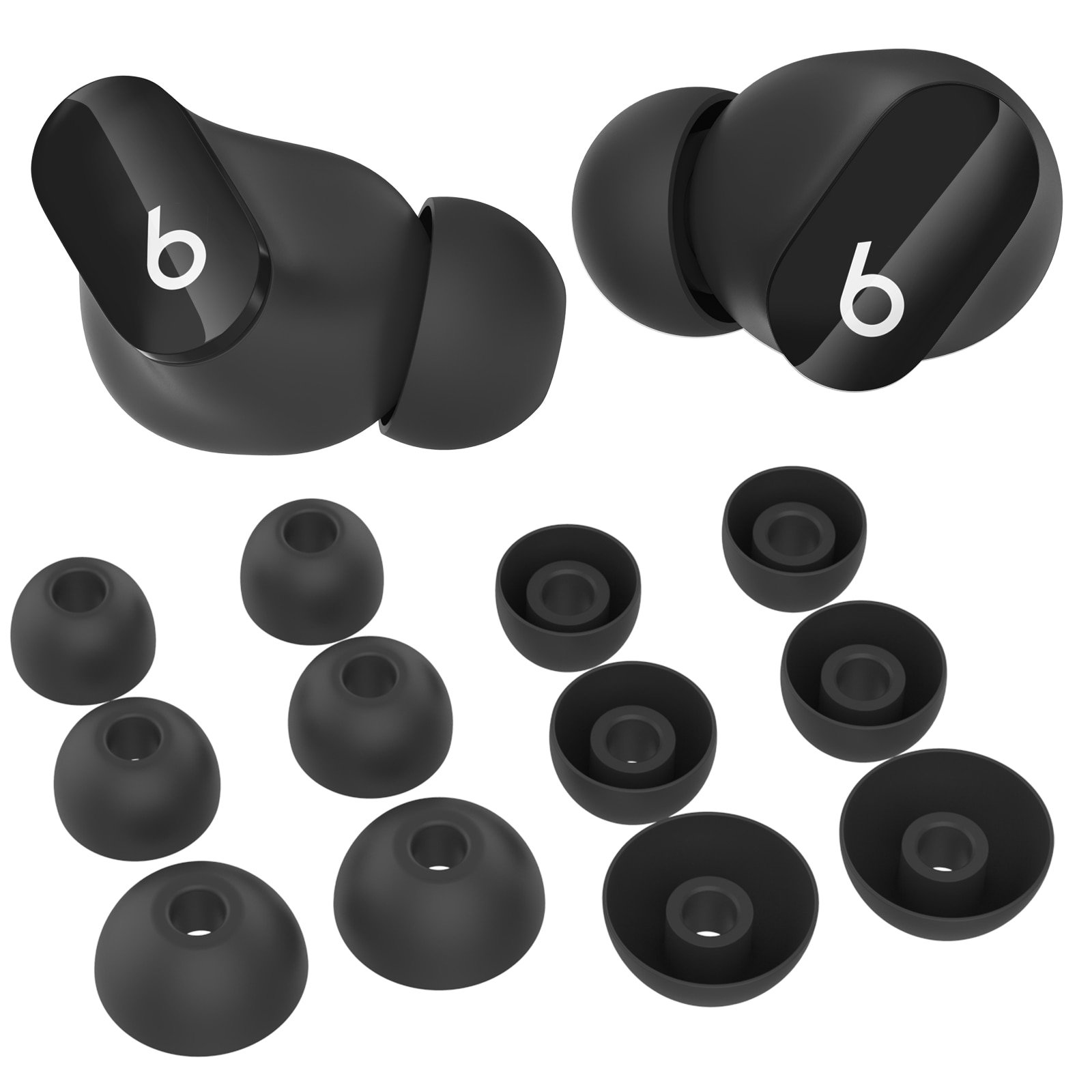 Ear Tips (3-pack) Beats Studio Buds Plus Nero