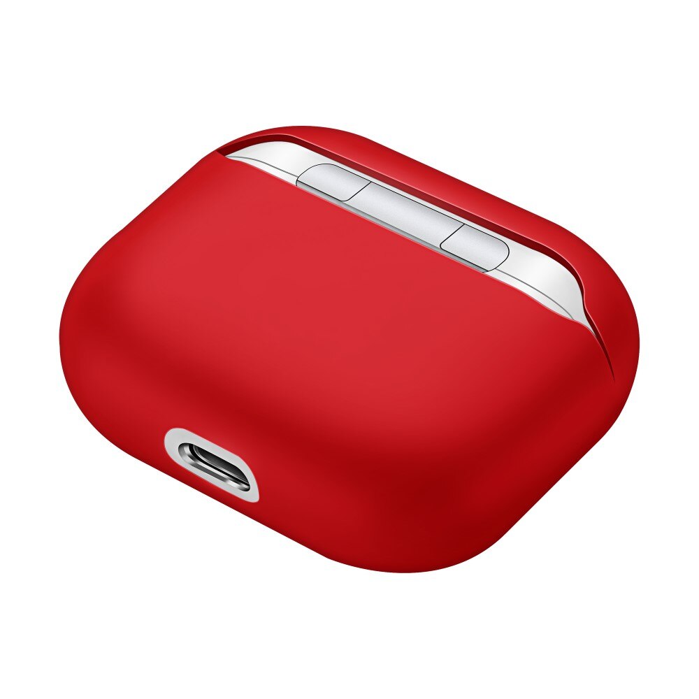 Cover in silicone AirPods 3 Rosso