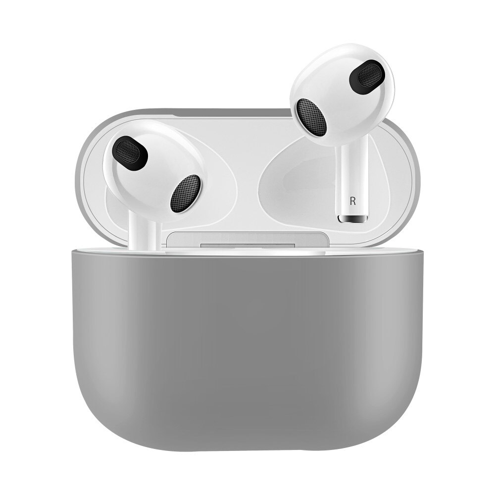 Cover in silicone AirPods 3 Grigio