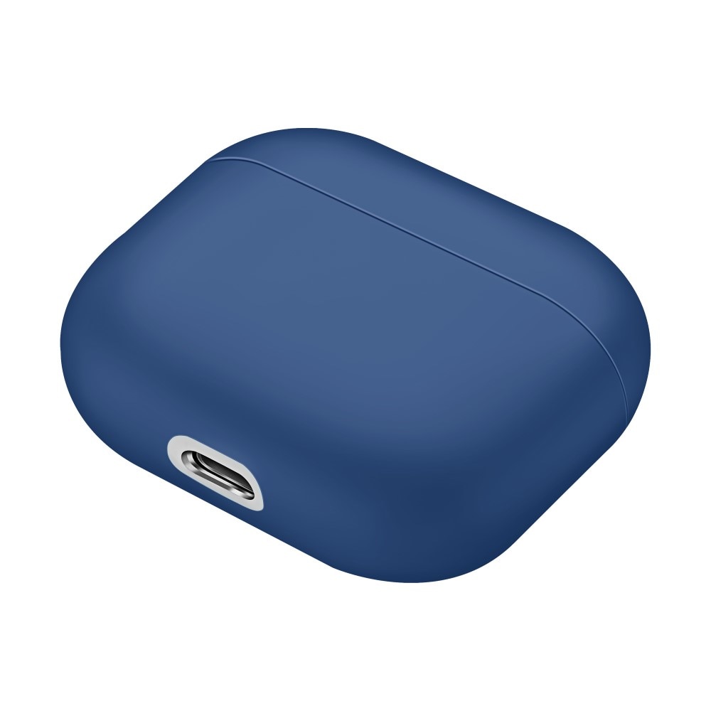 Cover in silicone AirPods 3 Blu