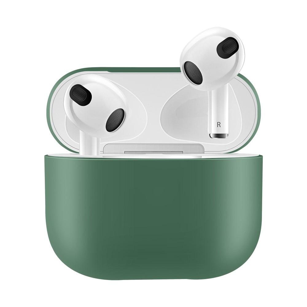 Cover in silicone AirPods 3 Verde