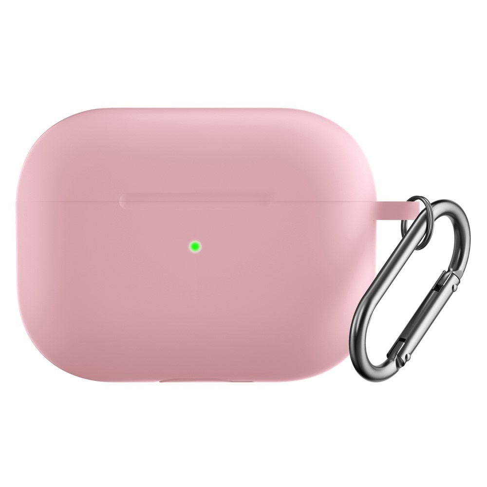 Cover in silicone con moschettone AirPods Pro 2 Rosa