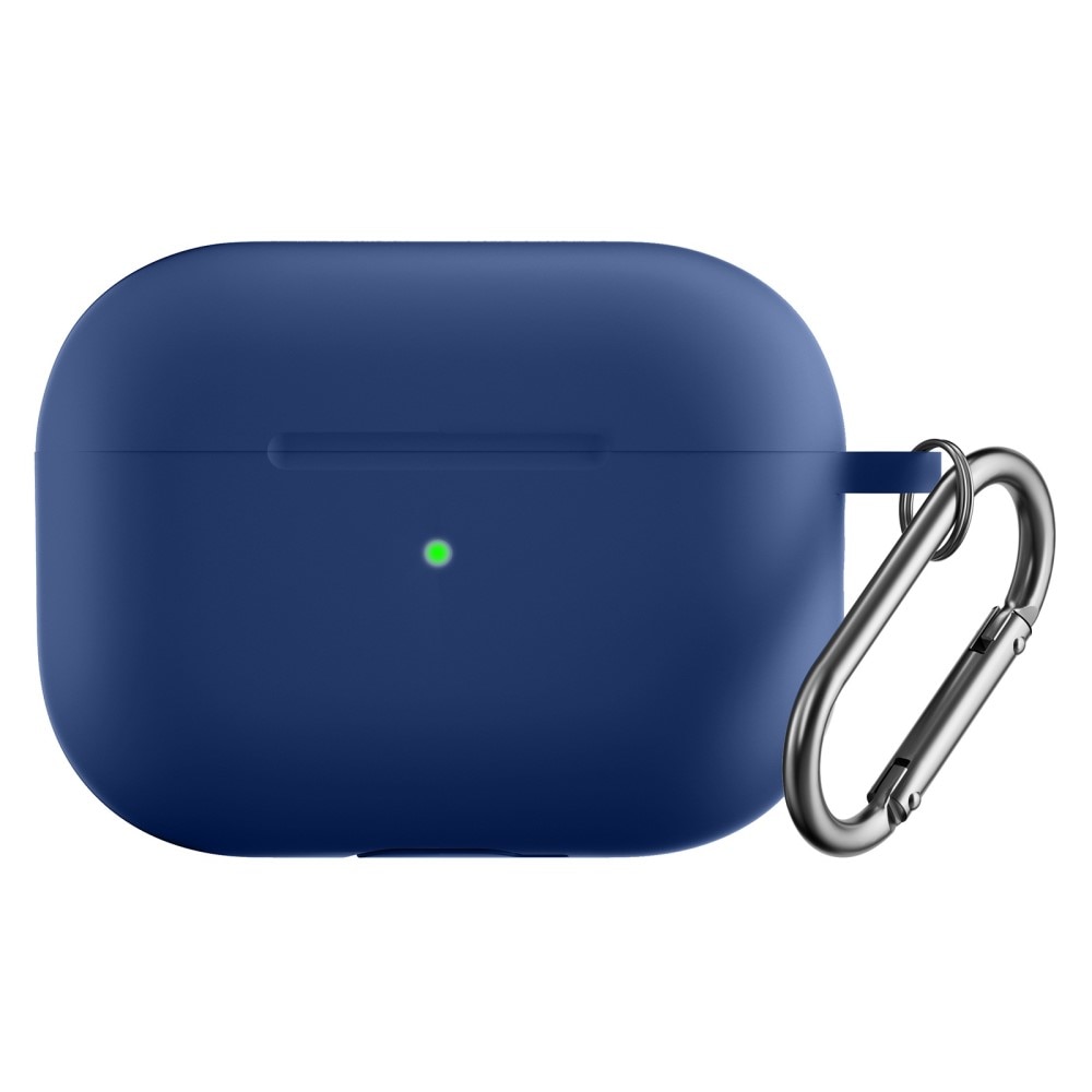 Cover in silicone con moschettone AirPods Pro 2 Blu