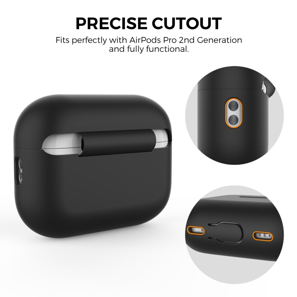 Cover Active Silicone AirPods Pro 2 Nero