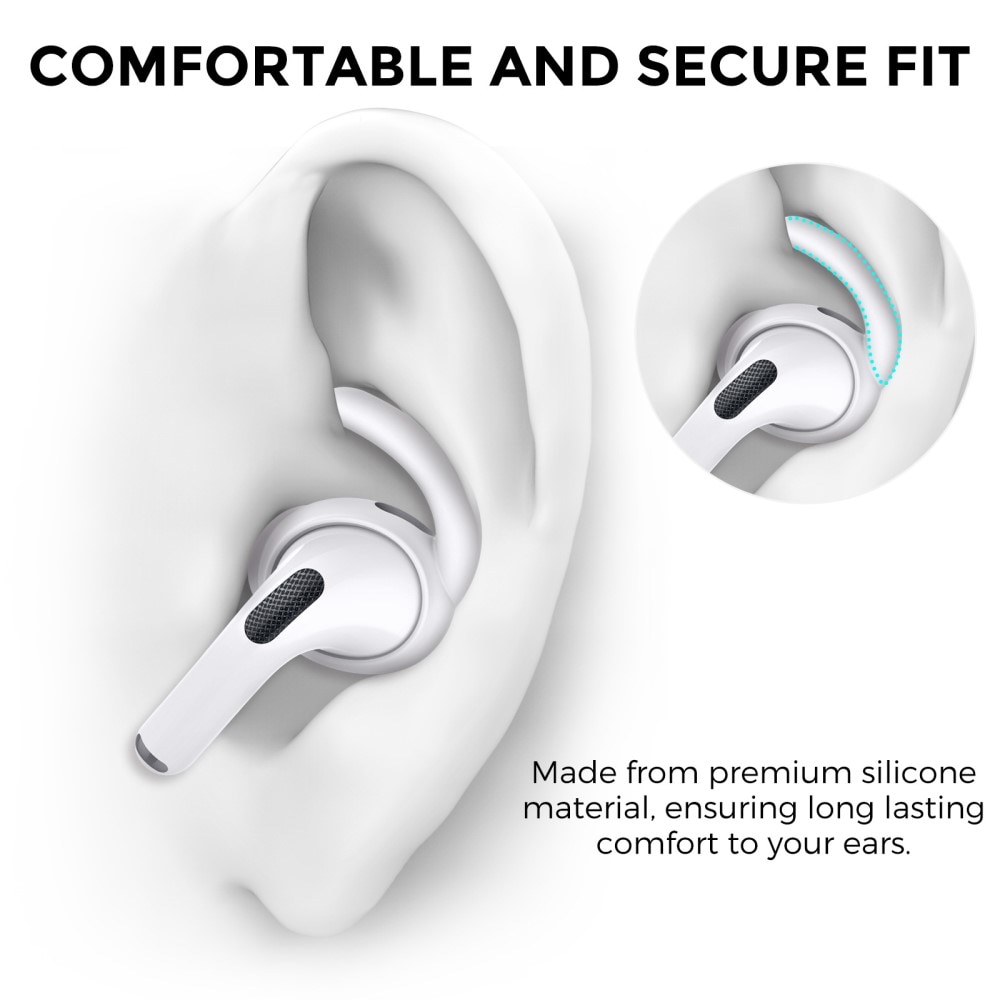 Sport Earhooks AirPods Pro 2 bianco