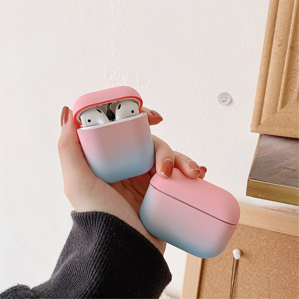 Cover Ombre Apple AirPods rosa/blu