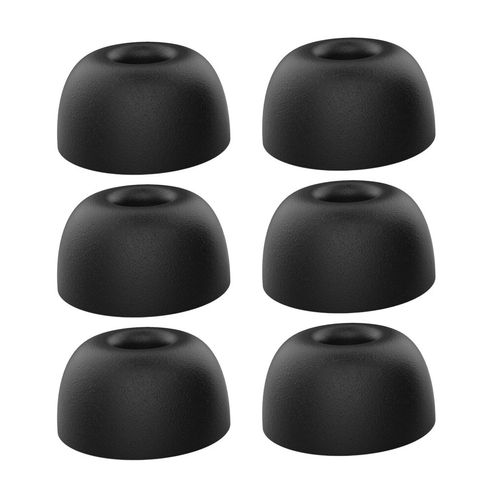 Memory Foam Ear Tips (3-pack) AirPods Pro nero (Medium)