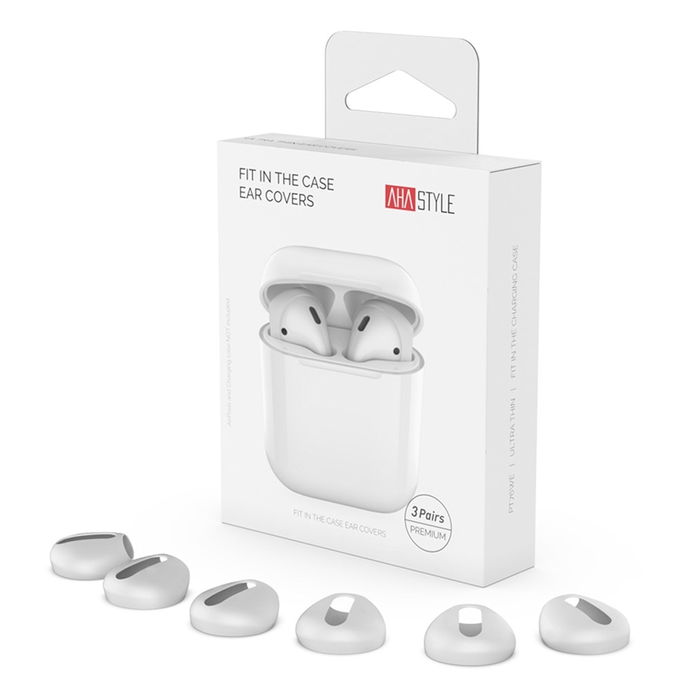 Earpads Silicone AirPods (3 pezzi) bianco