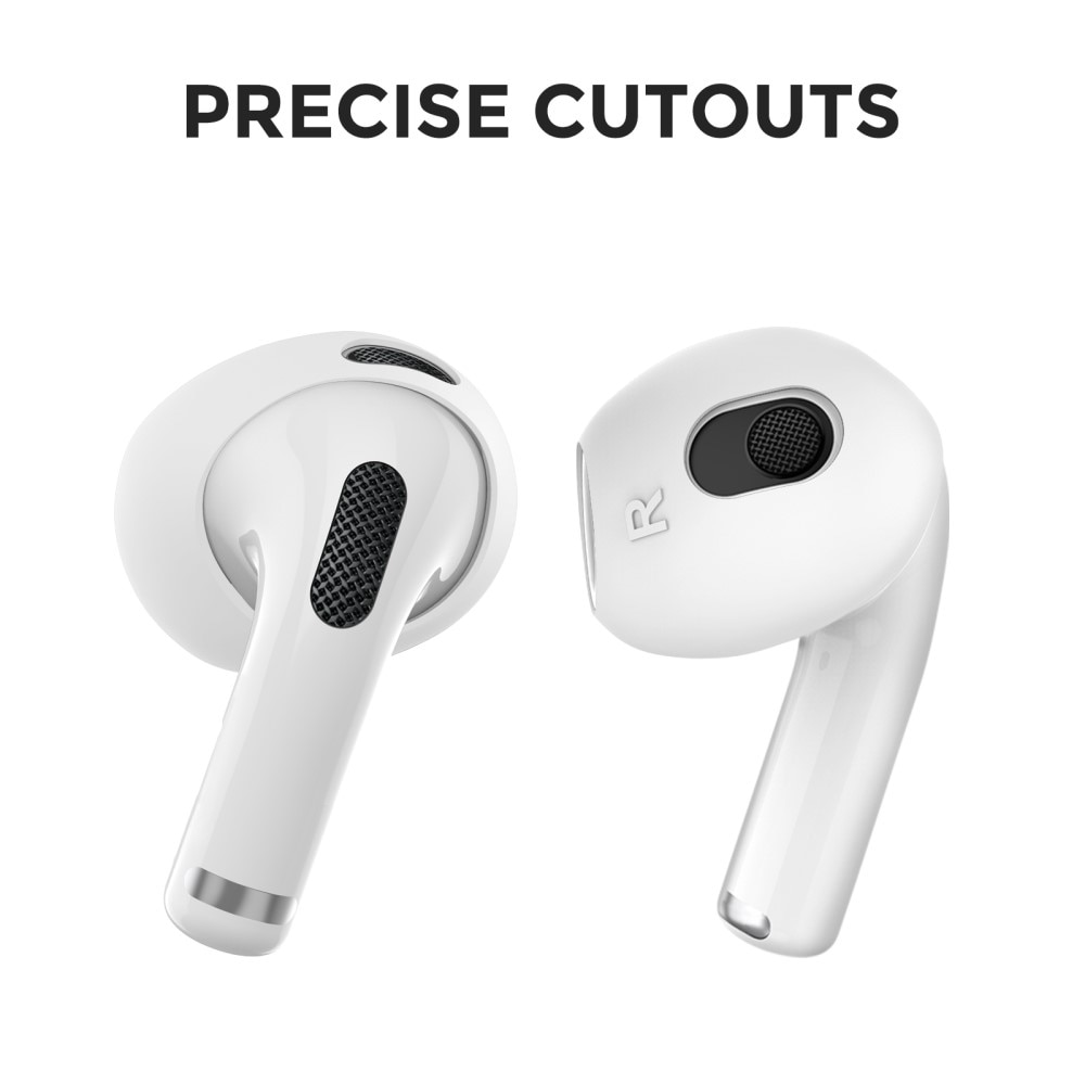 Earpads Silicone AirPods 3 (3 pezzi) bianco