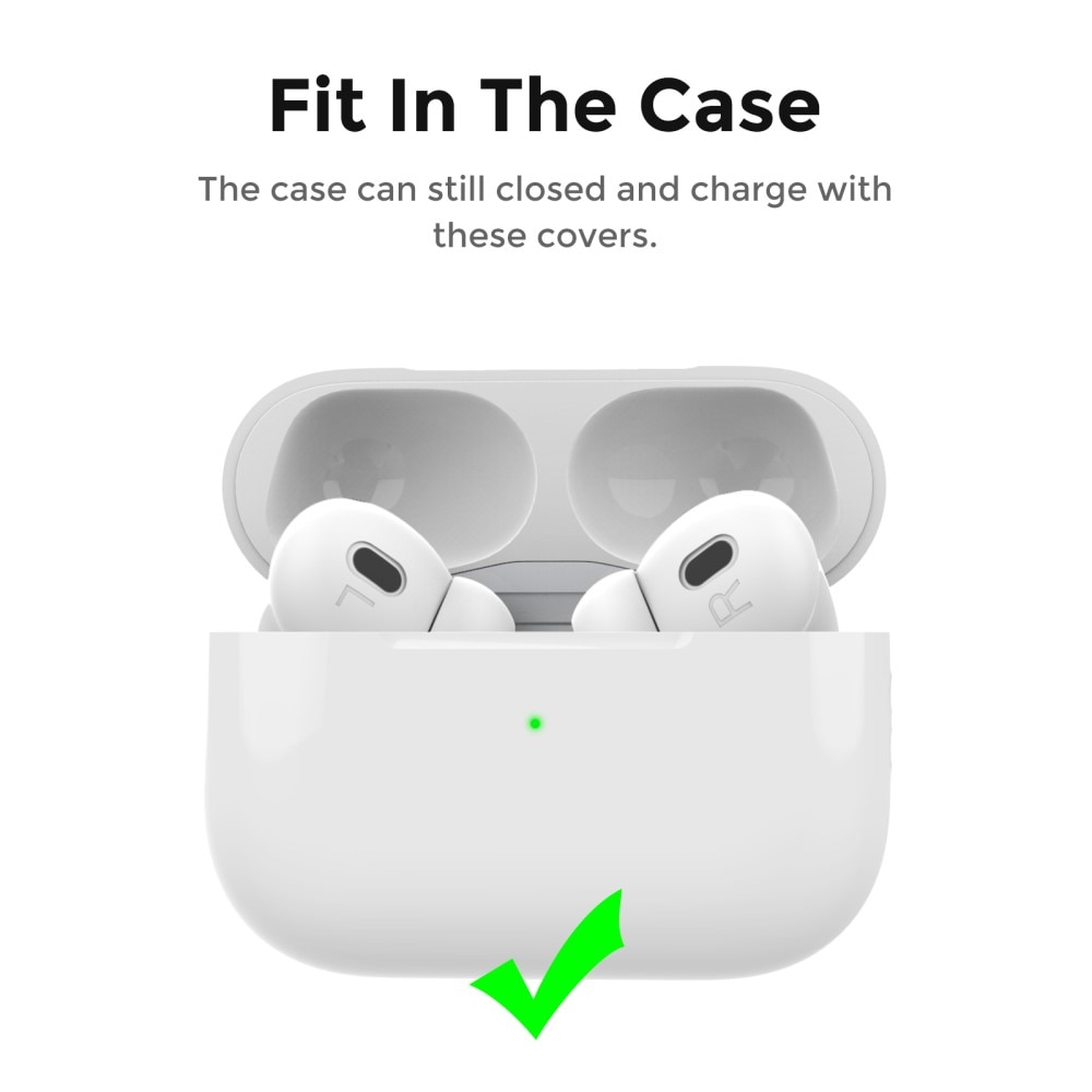 Earpads Silicone AirPods Pro 2 (3 pezzi) bianco