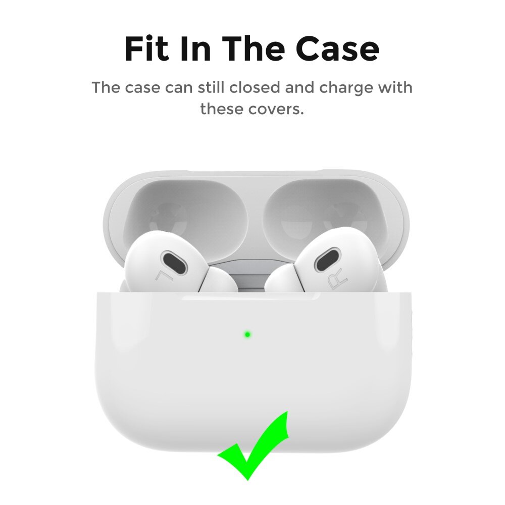 Earpads Silicone AirPods Pro 2 (3 pezzi) bianco