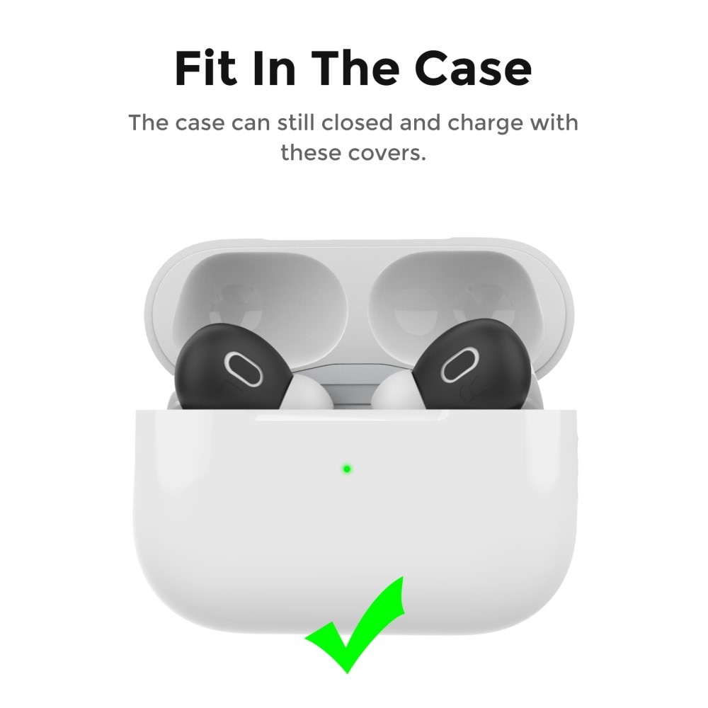 Earpads Silicone AirPods Pro 2 nero