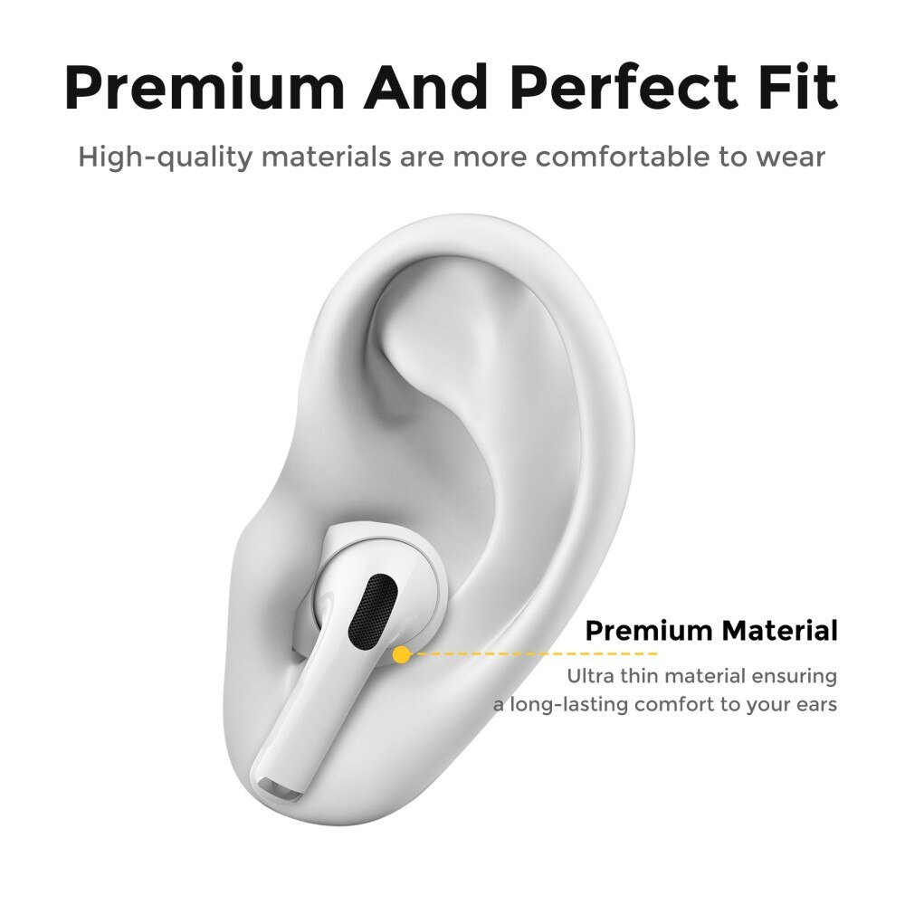 Earpads Silicone AirPods Pro 2 bianco