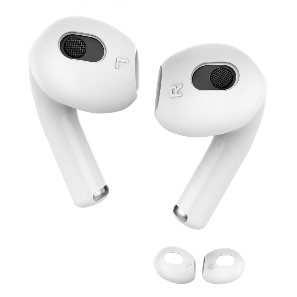 Earpads Silicone Apple AirPods 3 bianco