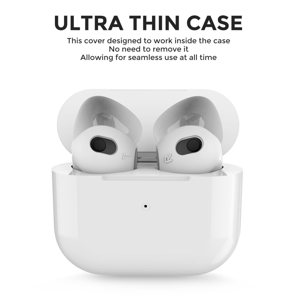 Earpads Silicone Apple AirPods 3 bianco