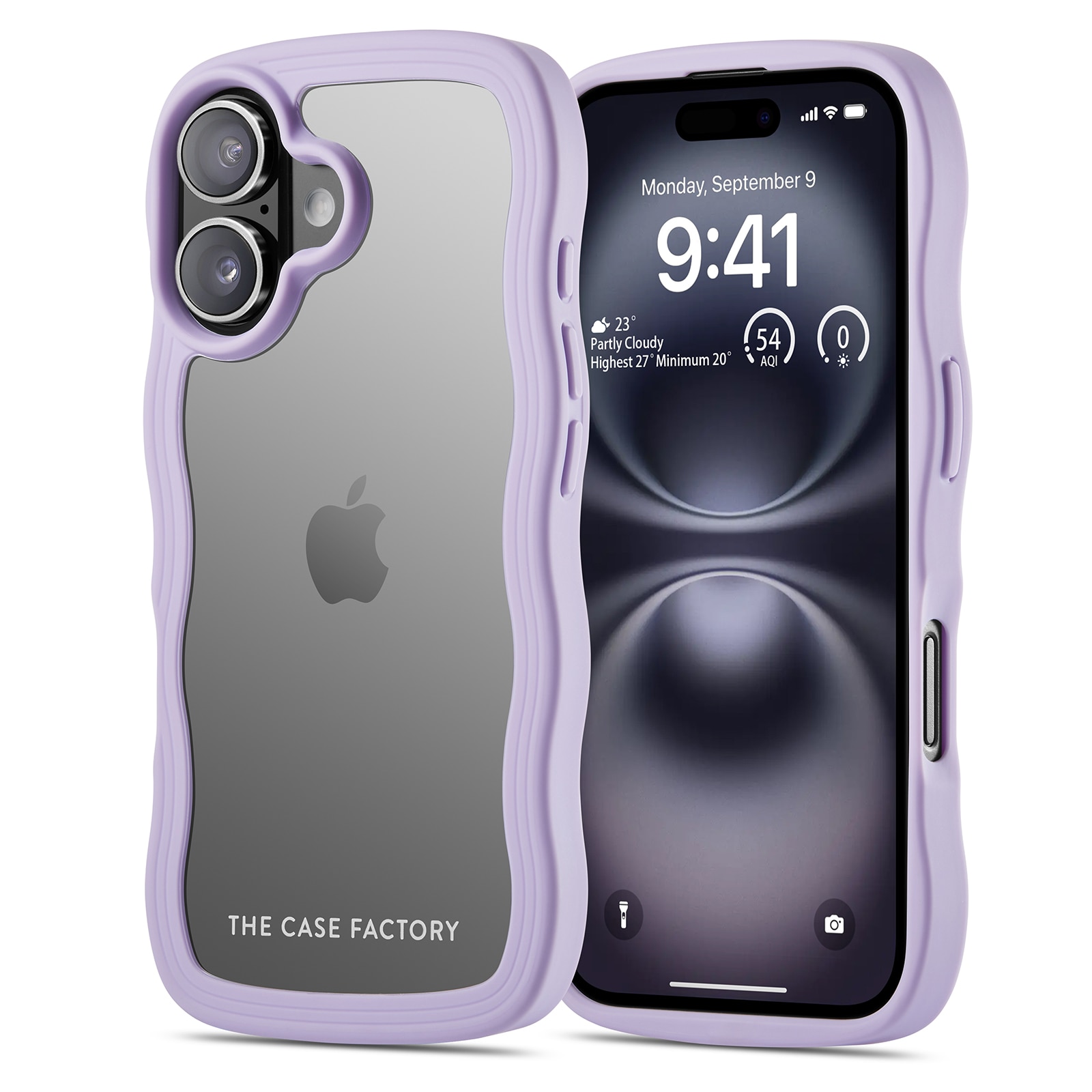 The Wave Case iPhone 16 Viola