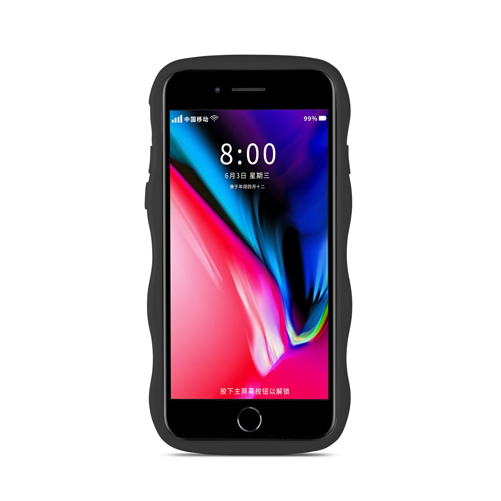 The Wave Case iPhone SE 2022 Nero
