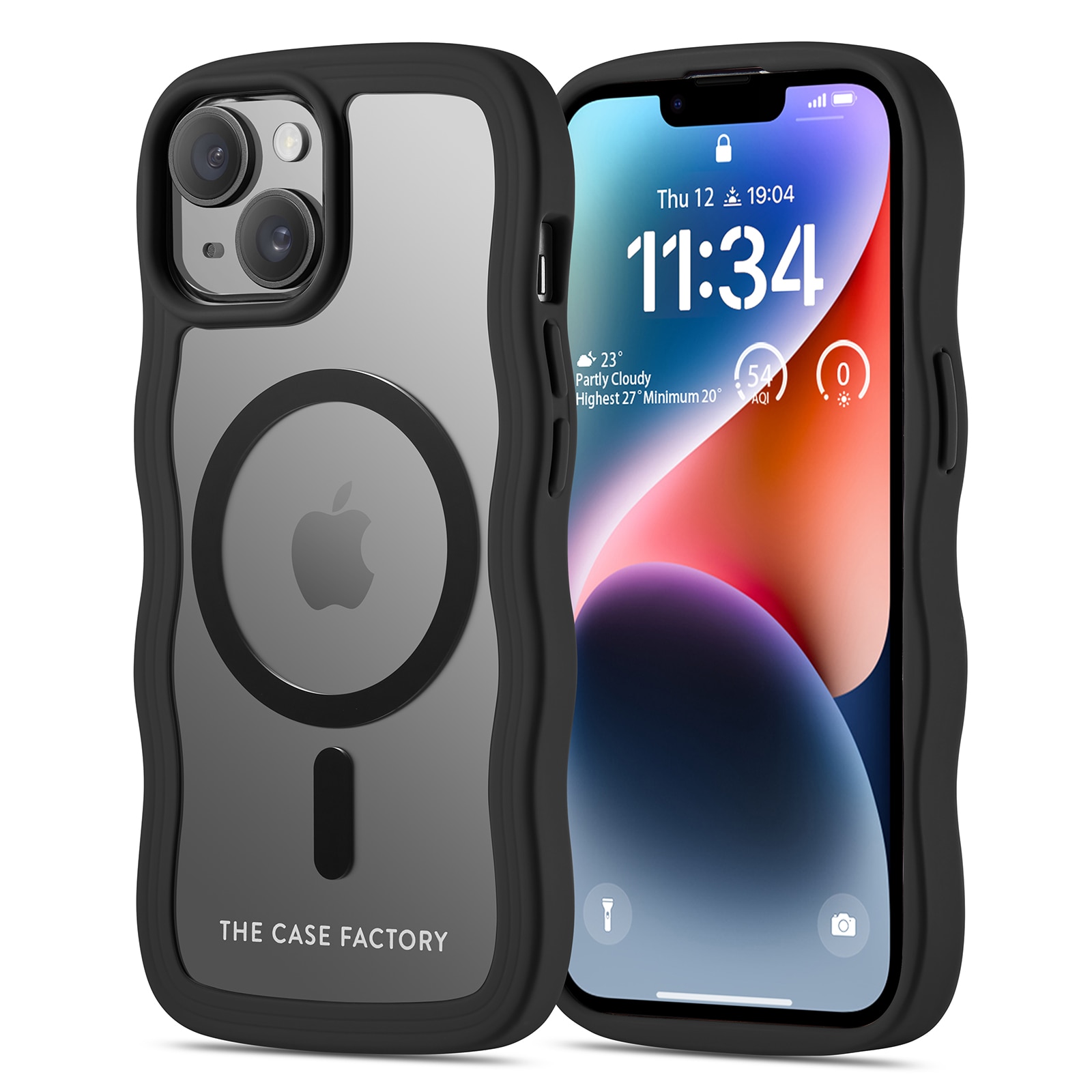 The Wave Mag Case iPhone 14 Nero