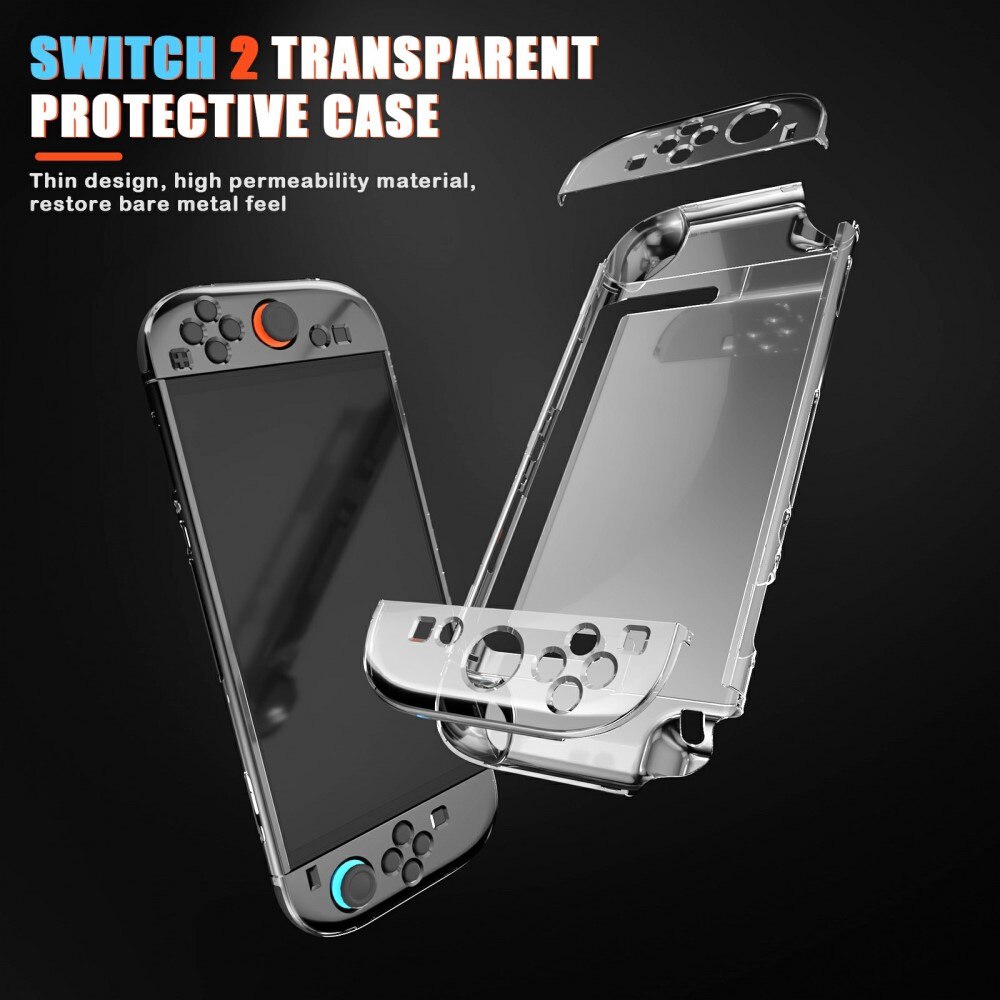 Cover Nintendo Switch 2 Trasparente